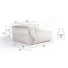 Load image into Gallery viewer, Spazio Left Corner(When Sitting)