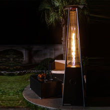 Load image into Gallery viewer, Commercial FlameTower Heater Powder Coated - Black