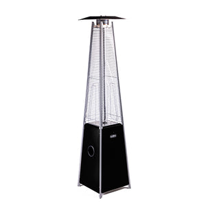 Commercial FlameTower Heater Powder Coated - Black