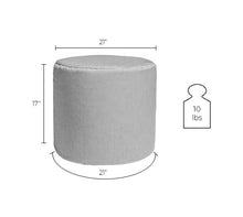 Load image into Gallery viewer, Messina Round Ottoman
