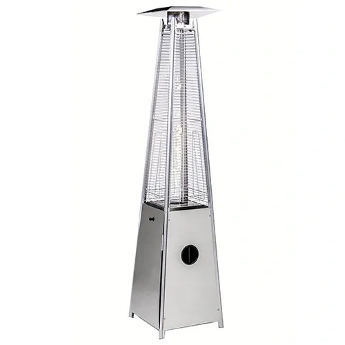Commercial FlameTower Heater Stainless Steel